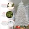 7.5 ft. Pre-Lit White Dunhill® Fir Full Artificial Christmas Tree, Clear Lights